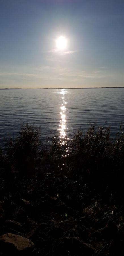 Achterwasser Blick Ückeritz Buitenkant foto