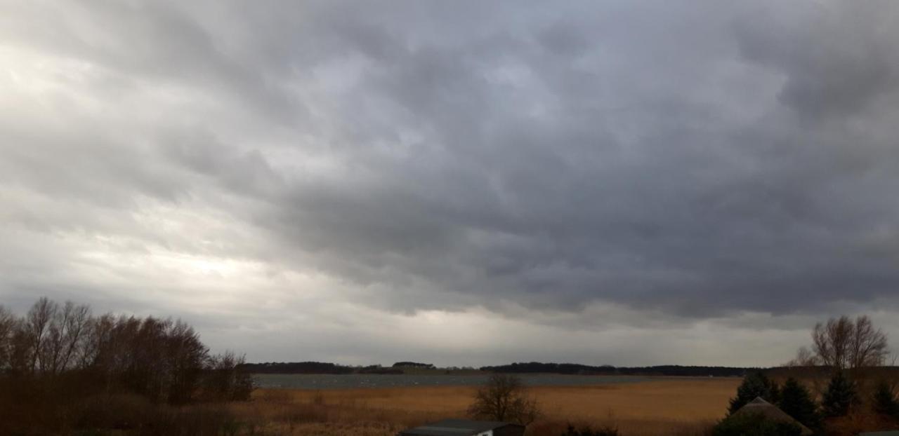 Achterwasser Blick Ückeritz Buitenkant foto